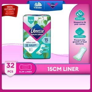 Libresse Daun Sirih Slim Panty Liner 15cm (32s)