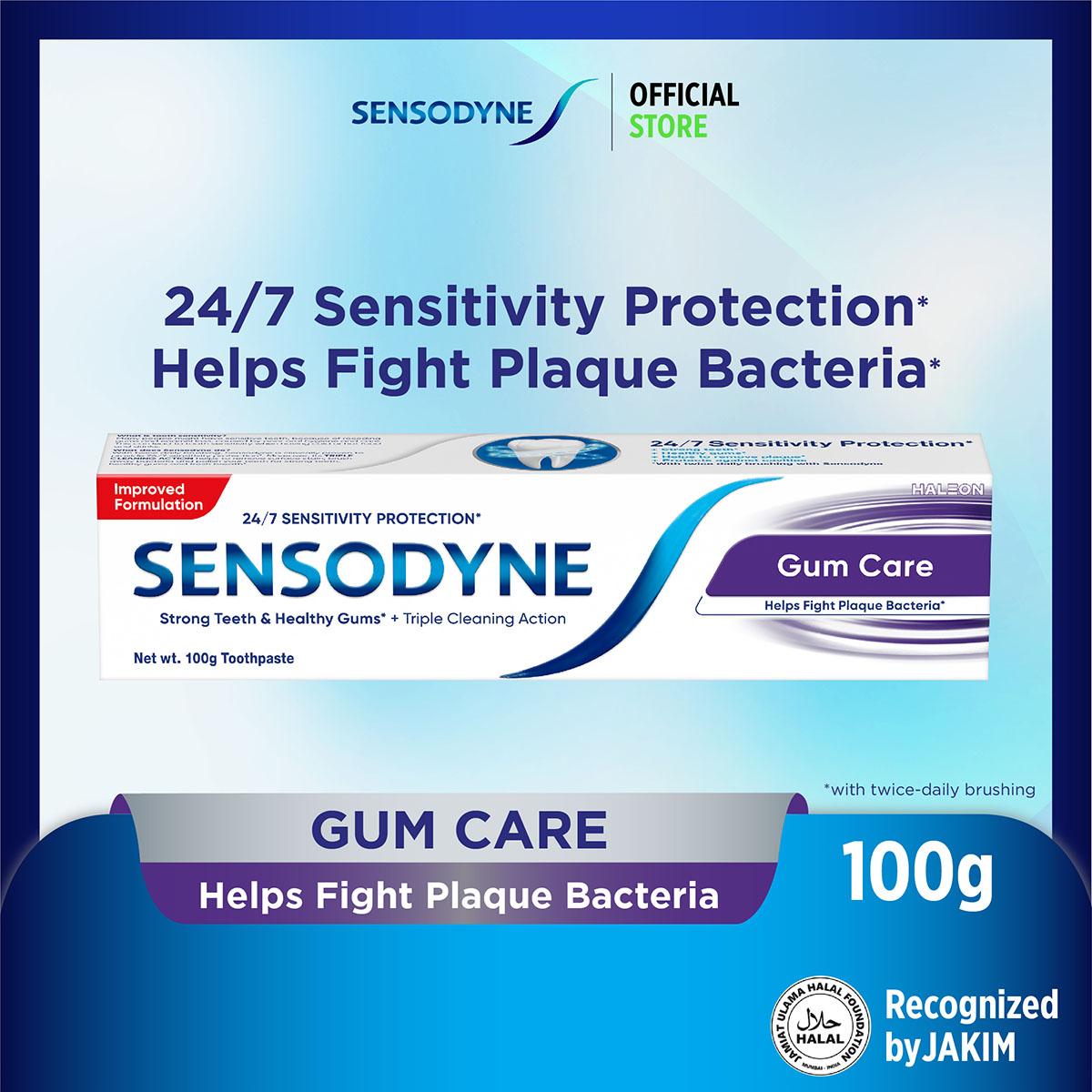 SENSODYNE Toothpaste Daily Protection, for Sensitive Teeth, Healthy Gum, Fights Cavities, Gum Care, 100g x 1