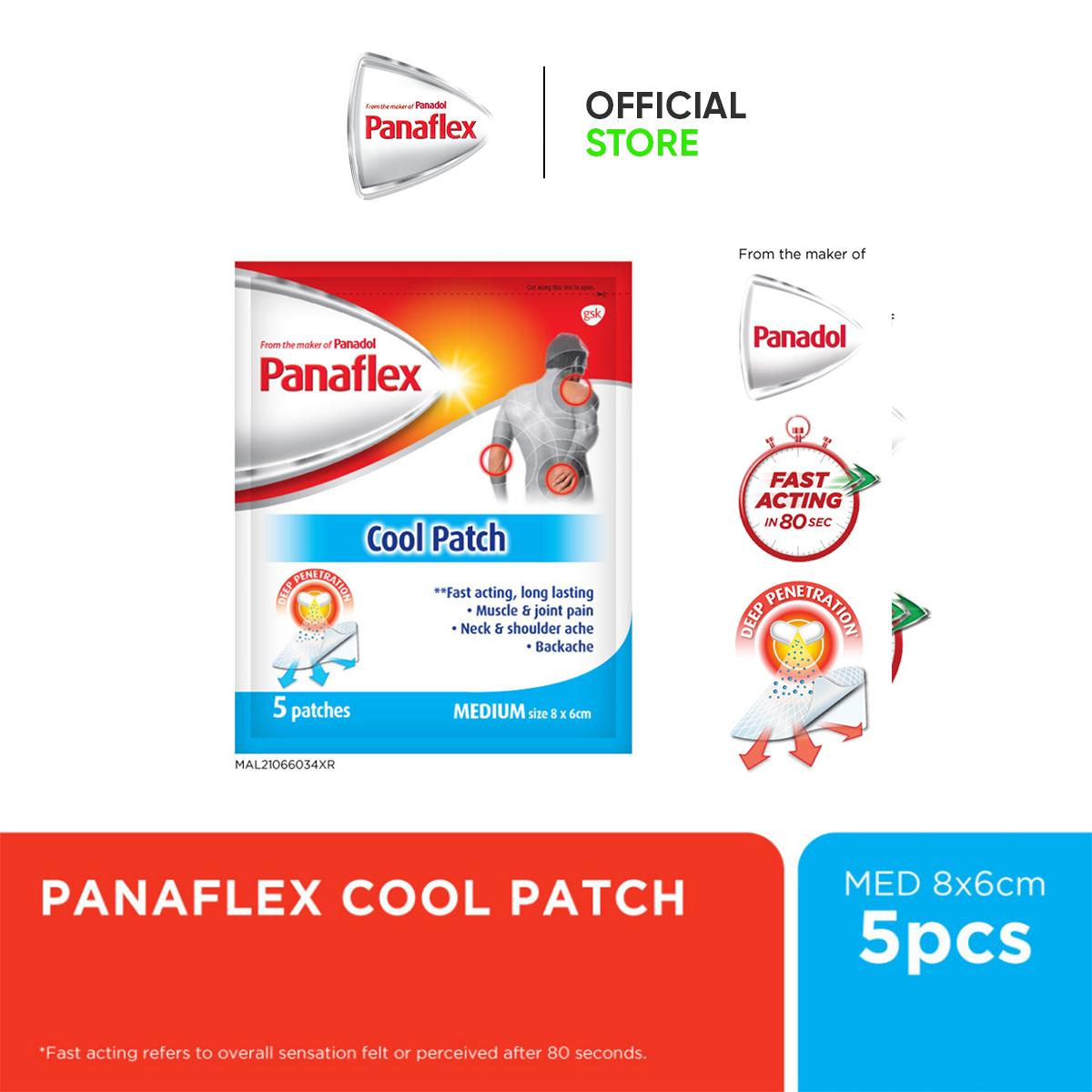 Panaflex Cool Patch for Pain Relief (5s) - From the maker of Panadol