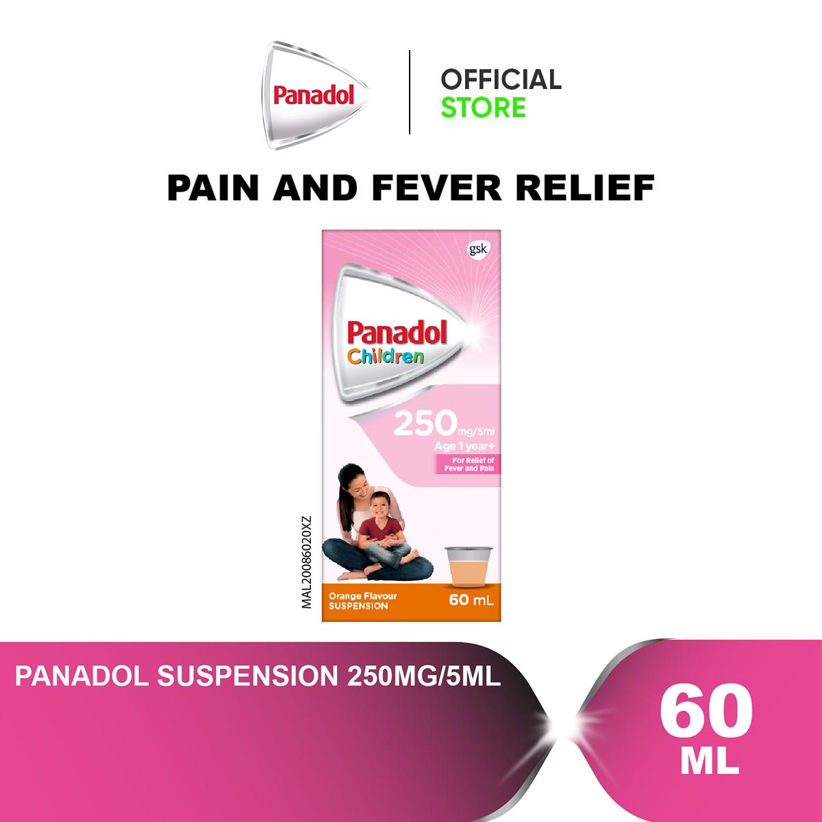 Panadol Children Suspension 250mg/5ml