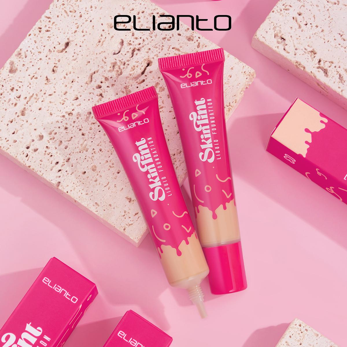 Elianto Bedak Asas Cecair Skin Tint (Ringan, Smooth & Flawless Coverage, Make Up Foundation) | {Elianto SkinTint Liquid Foundation}