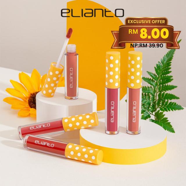 Elianto Krim Bibir Sundae (Creamy, Smooth & Hydrating with Matte Finish) | {Elianto Sundae Matte Lip}