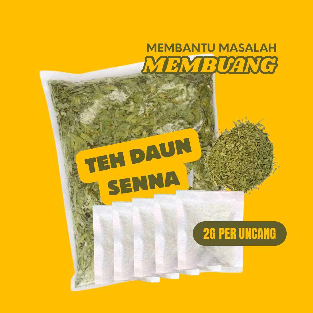 Teh Senna Uncang minuman 2g setiap uncang, mudah untuk melawaskan pembuangan.