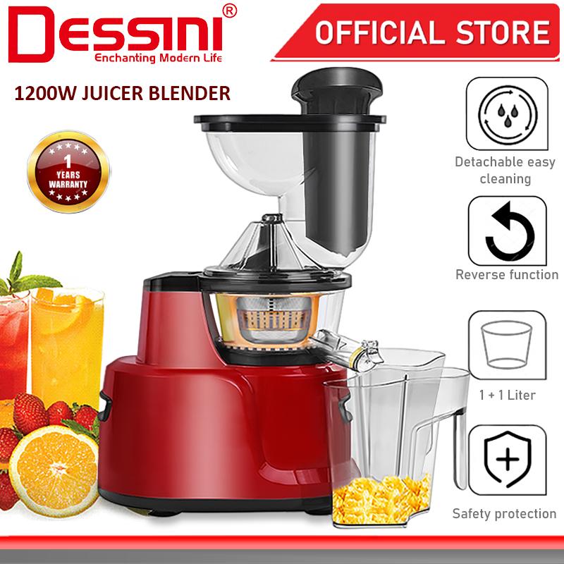 DESSINI ITALY Electric Citrus Fruit Juicer Squeezer Blender Grinder Chopper Mixer Miller Extractor Smoothie Pengisar