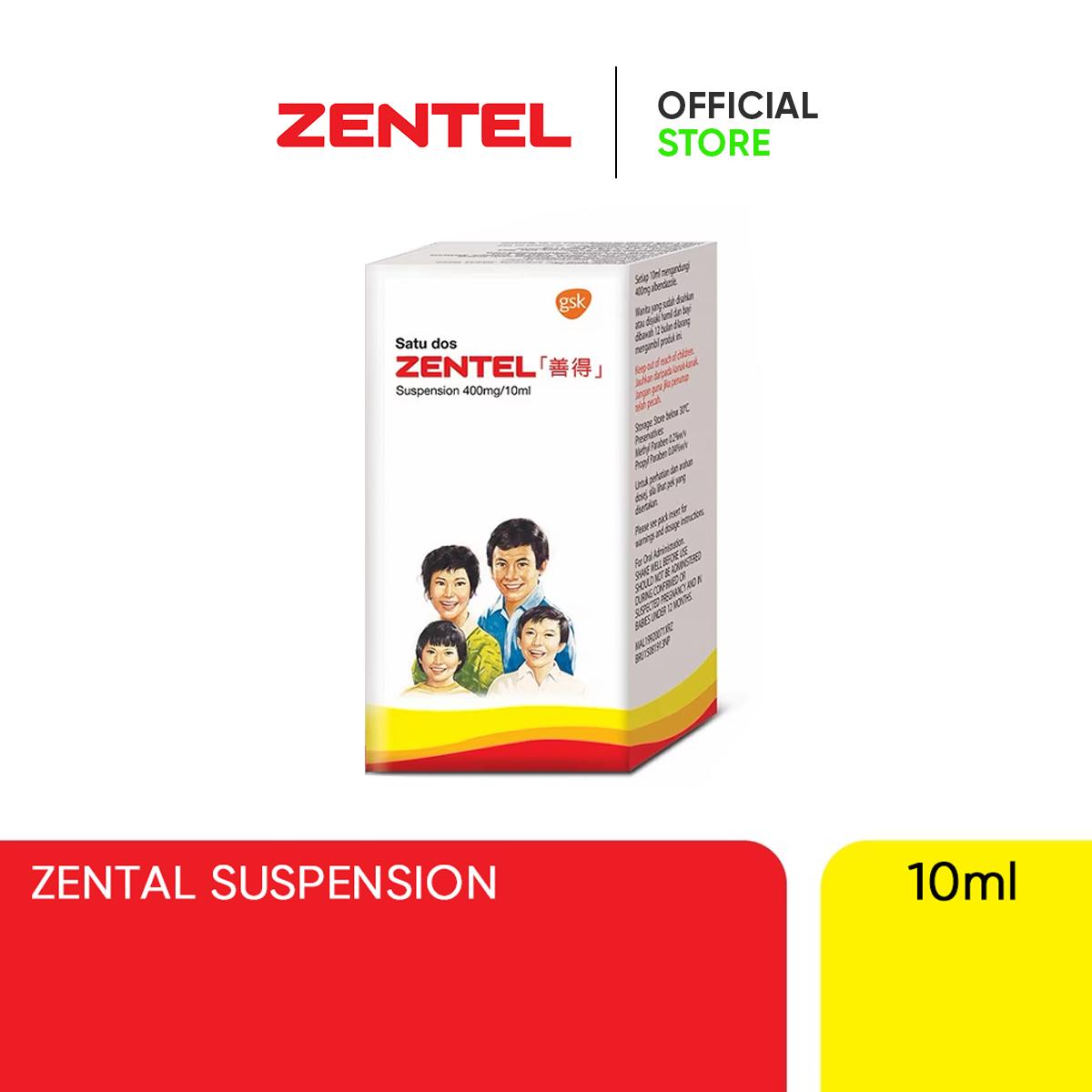 Zentel Suspension 400mg/10ml