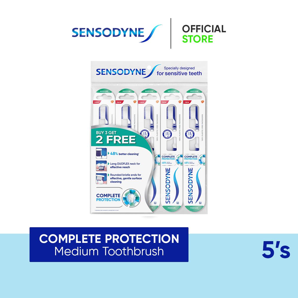 Sensodyne Complete Protection Toothbrush Medium 5s