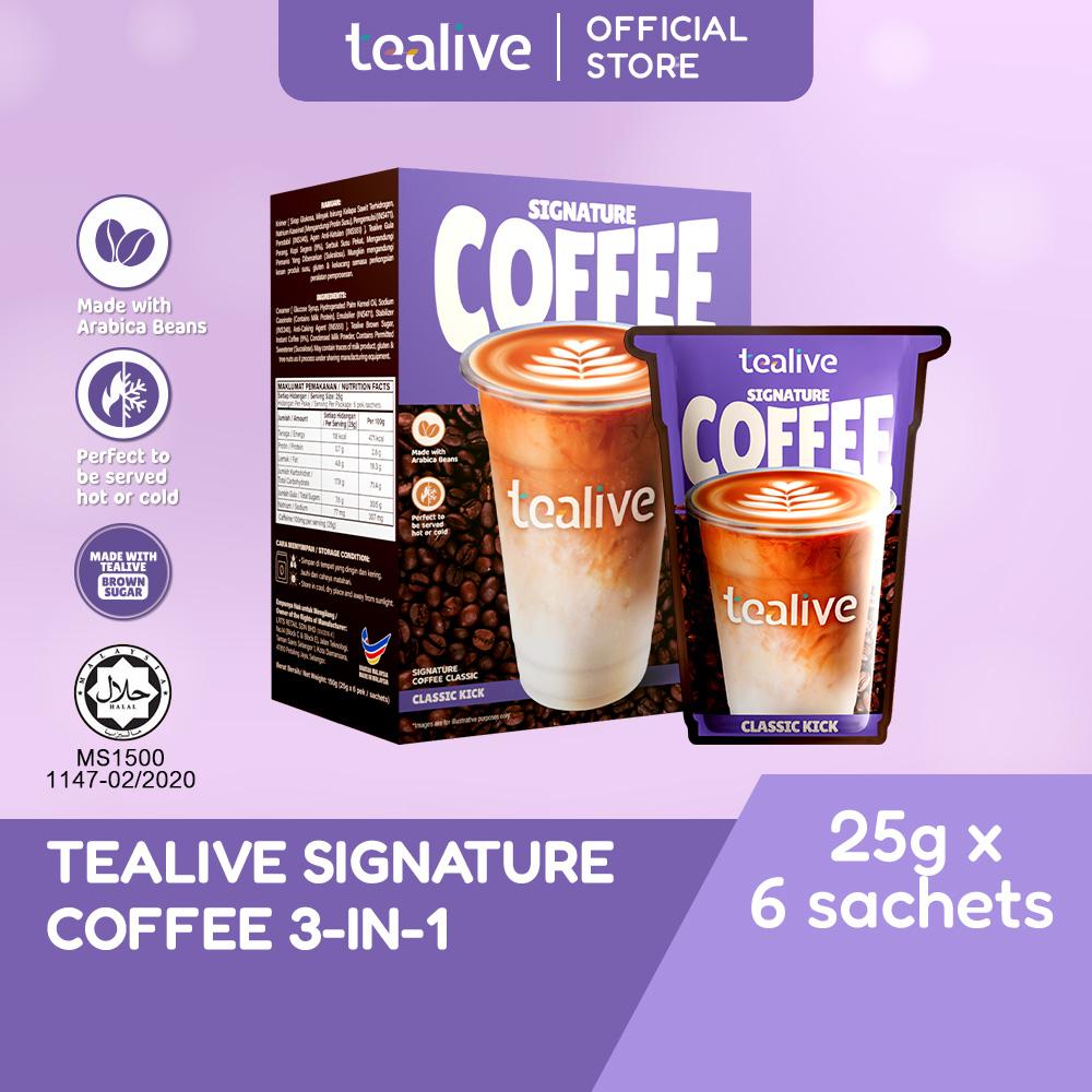 Tealive Signature Coffee 3-in-1