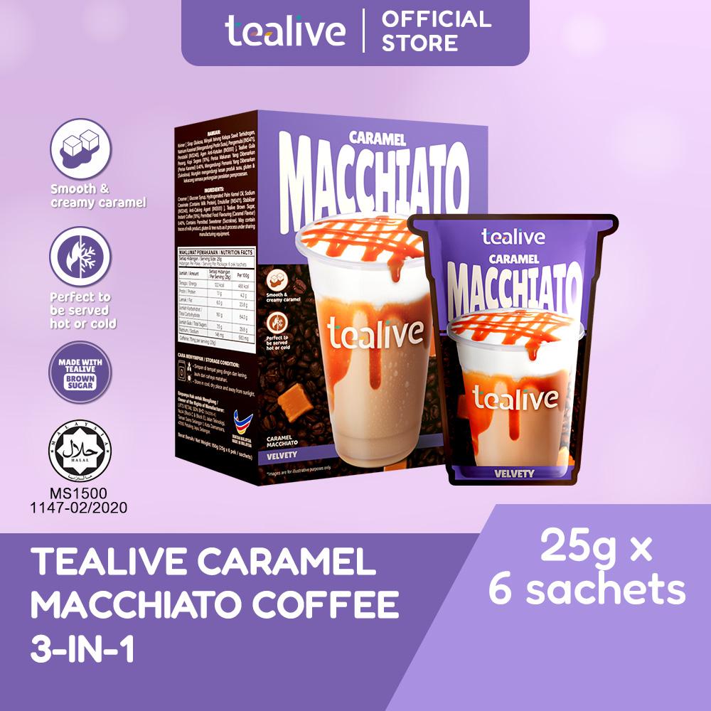 Tealive Caramel Macchiato Coffee 3-in-1