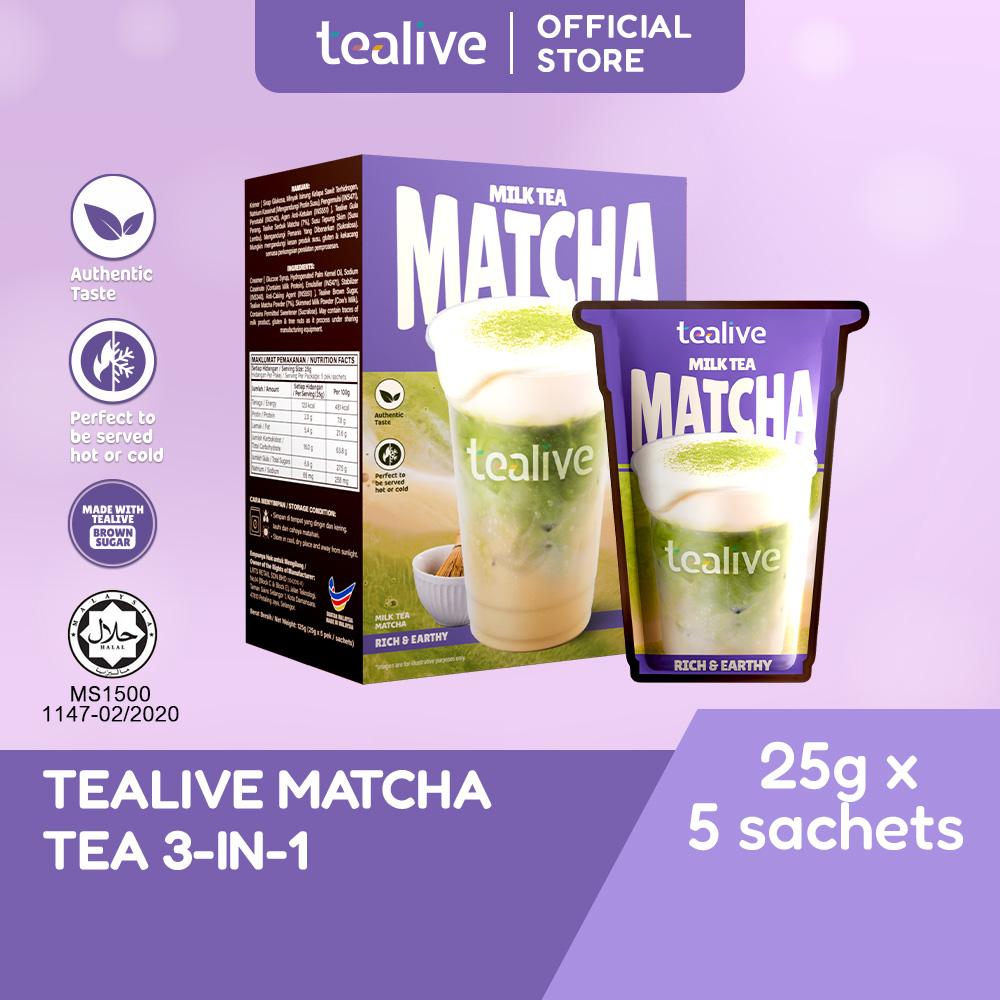 Tealive Matcha Tea 3-in-1