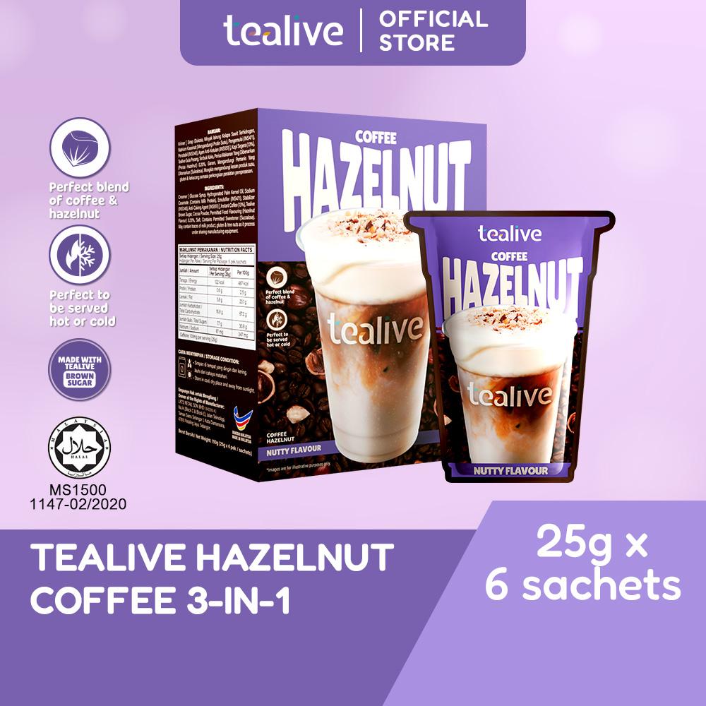 Tealive Hazelnut Coffee 3-in-1