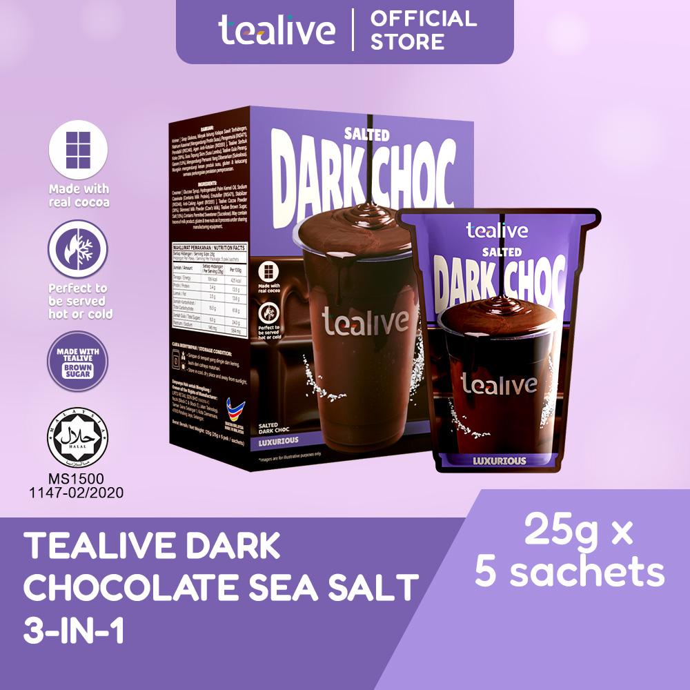 Tealive Dark Chocolate Sea Salt 3-in-1