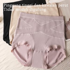 MAGIC&WILL Seluar Dalam Pinggang Tinggi, Pembalut Hitam, Untuk Wanita, Saiz Besar (100 kg), Diperbuat daripada Sutera Mulberi, Antibakteria, Mengangkat Punggung, Membentuk Badan, Seluar Dalam Wanita