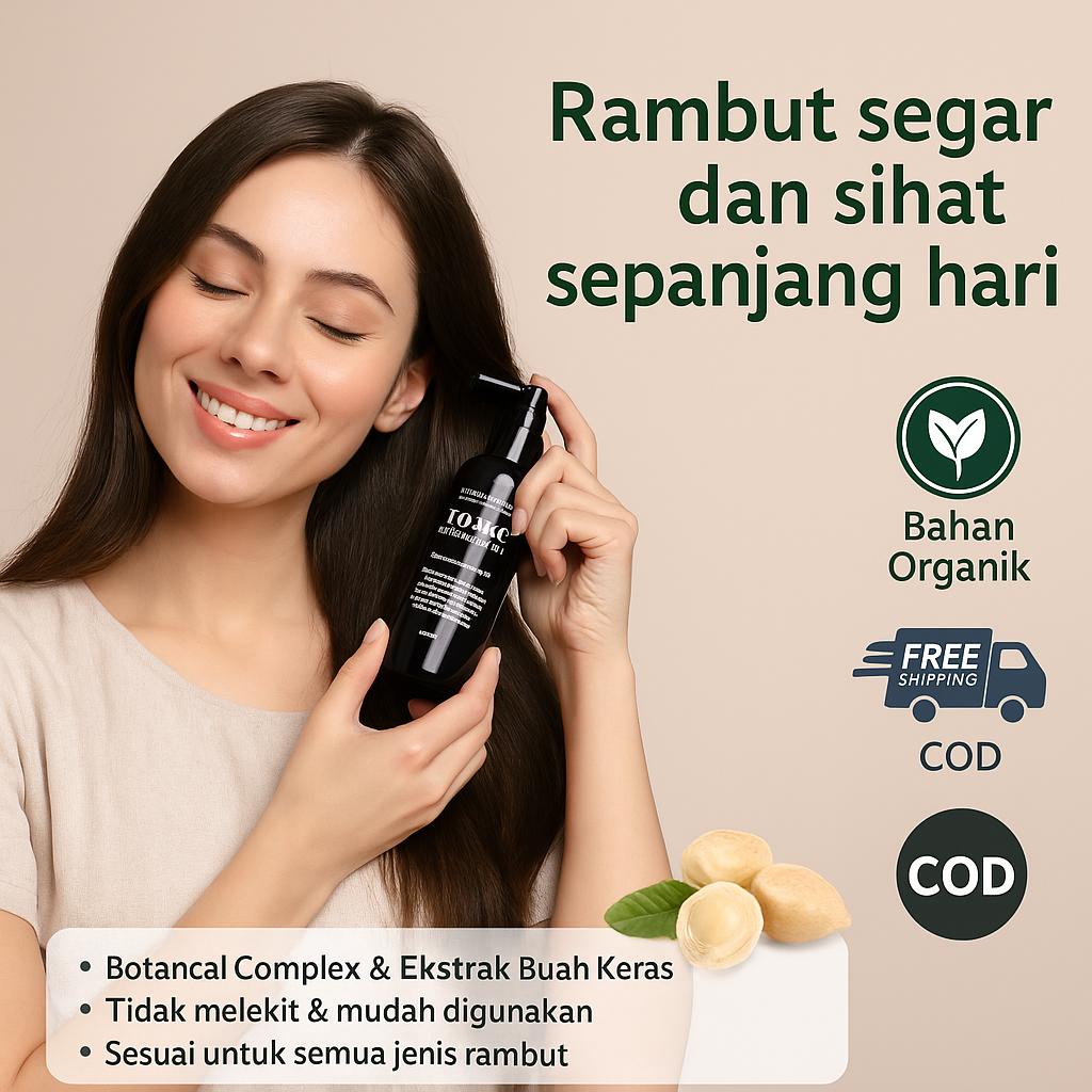 TONIC Buah Keras sesuai untuk yang ingin rambut sehat dan baiki akar rambut
