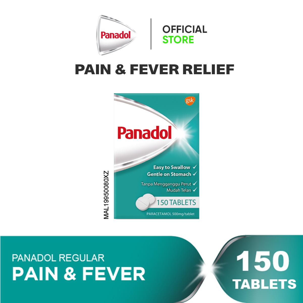 Panadol Regular Coated (150's/10 Tablets x 15 Blisters)