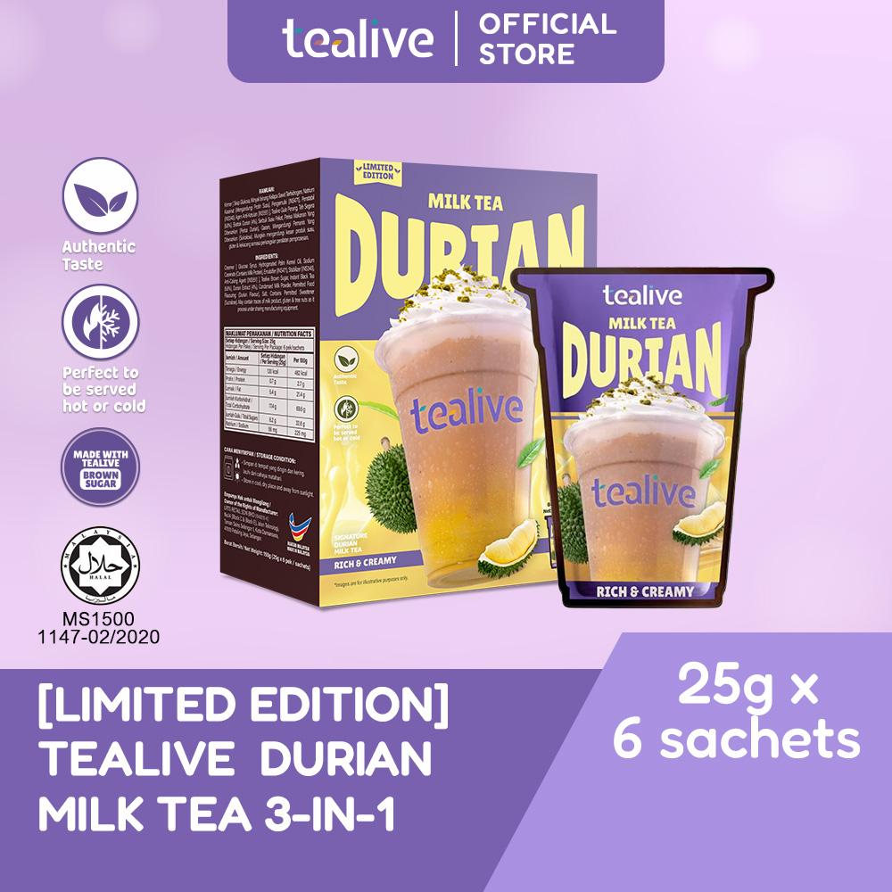 Tealive Durian Milk Tea 6s x 25g