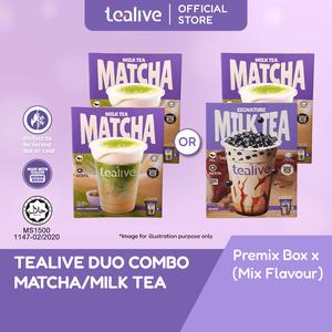 [Combo] Tealive Duo Combo – Matcha & Milktea