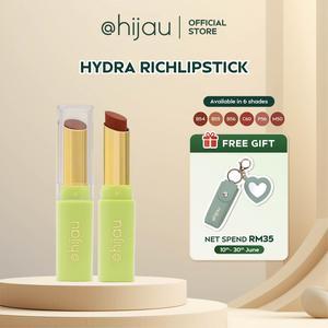 [SPEND RM35 FREE LIP POUCH] @hijau Hydra Rich Lipstick 24H Lasting Lipstick Tahan Lama Gincu Tahan Lama 24 Jam 6 Colors Lipstik Makeup Matte Kosmetik