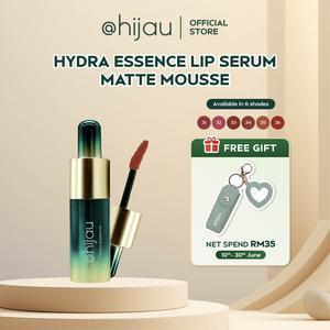 [SPEND RM35 FREE LIP POUCH] @hijau Lip Cream Serum Matte Mousse - Lightweight, Smooth, Nourishing, Saturasi Warna Tinggi (3.5g)