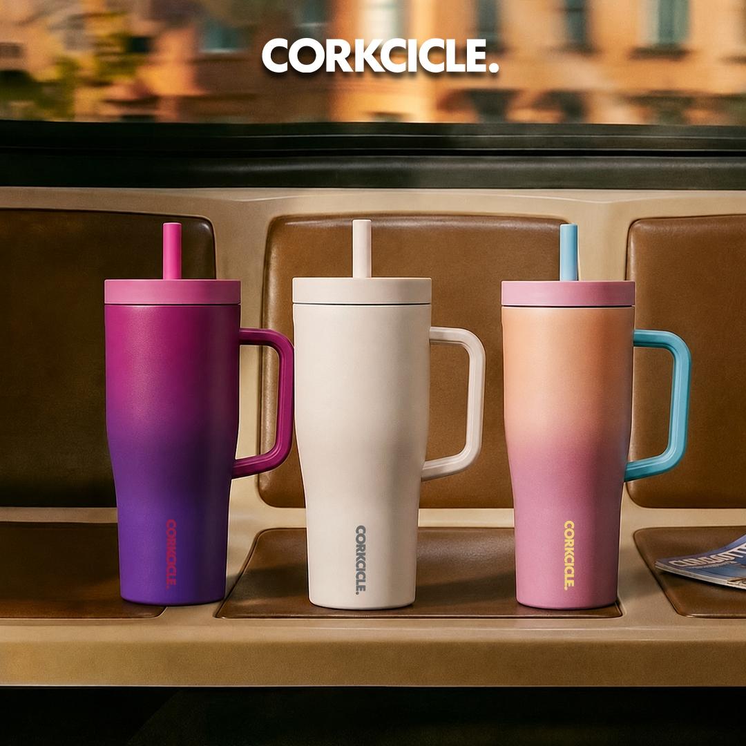 CORKCICLE Cruisers (22oz/650ml) Tumbler - Leakproof, Stainless Steel, Insulated Water Bottle