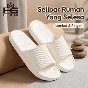 Selipar EVA selesa dengan reka bentuk tebal dan ringan, sesuai untuk kegunaan dalam rumah dan gaya harian luar rumah, uniseks, boleh bayar semasa penghantaran