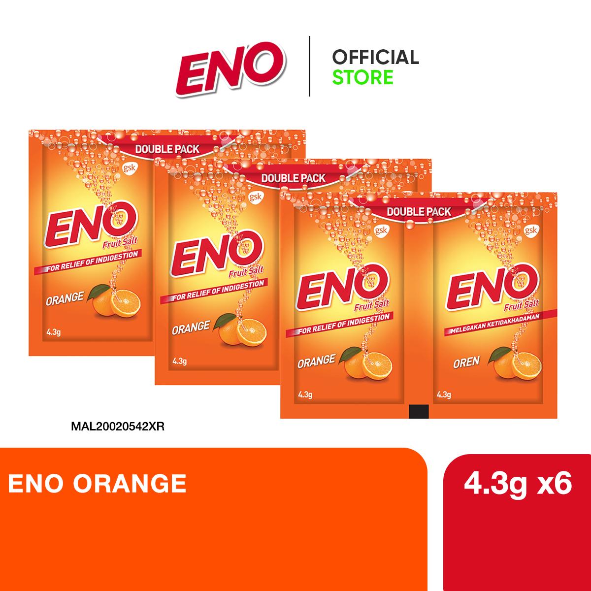 ENO Fruit Salt Orange Sachet 4.3gm Double Pack