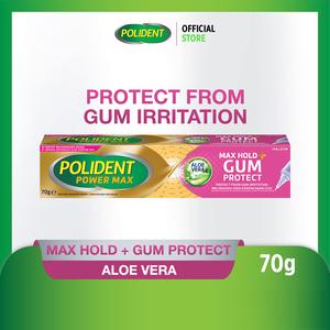 Polident Max Hold & Gum Protect Denture Adhesive Cream